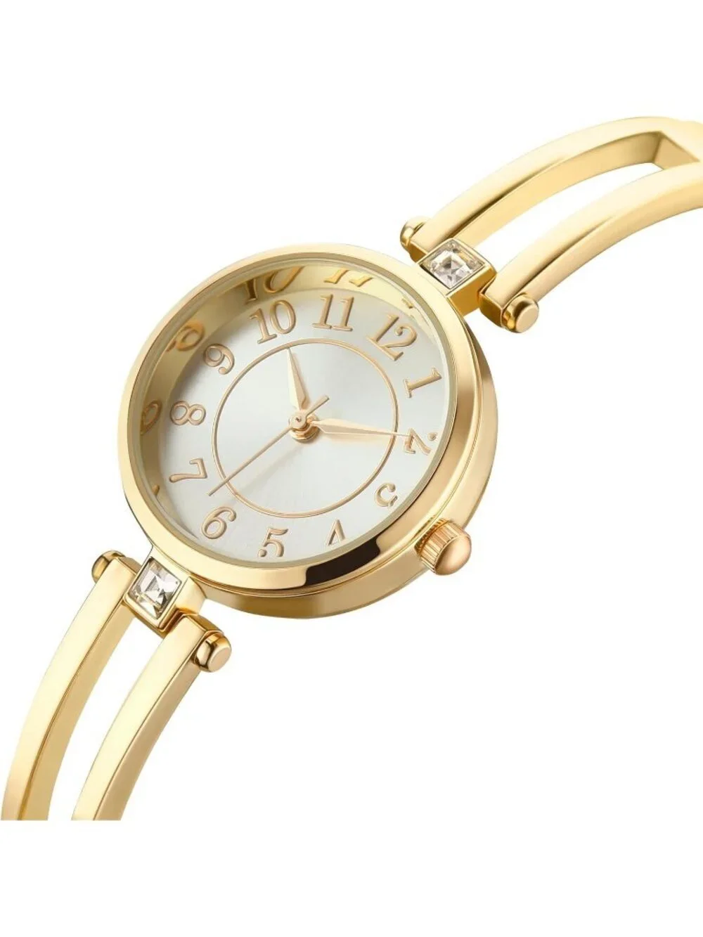 Women's Gold Analog Relogio Feminino Waterproof Classic Bracelet Wrist Watch